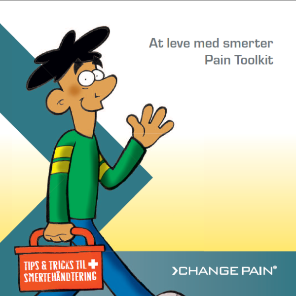 At leve med smerter pjece - forside