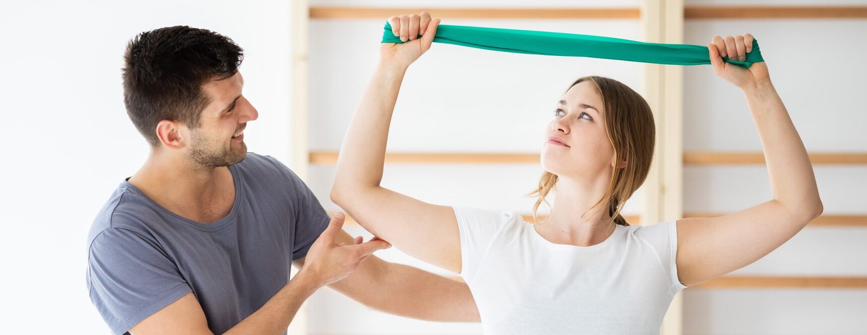 Helping with exercise