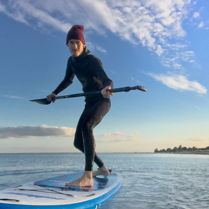 Strandhygge og Stand up Paddle Surfing