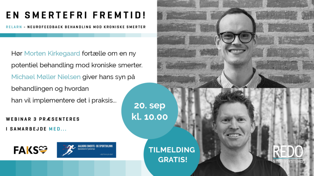 RELEARN – Neurofeedback behandling mod kroniske smerter 20 september 2022