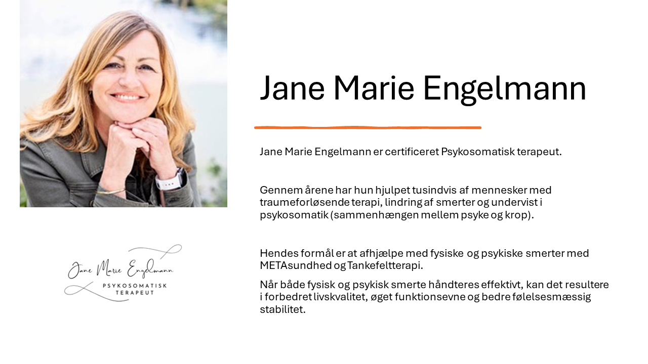 Jane Engelmann introduktion