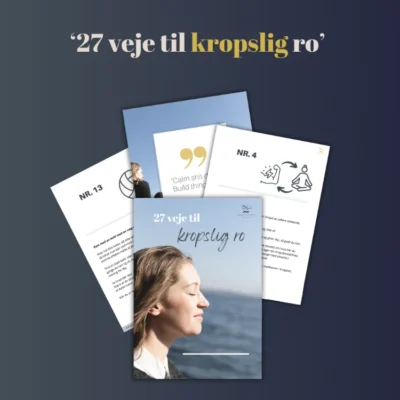 Guide | 27 veje til kropslig ro (PDF)