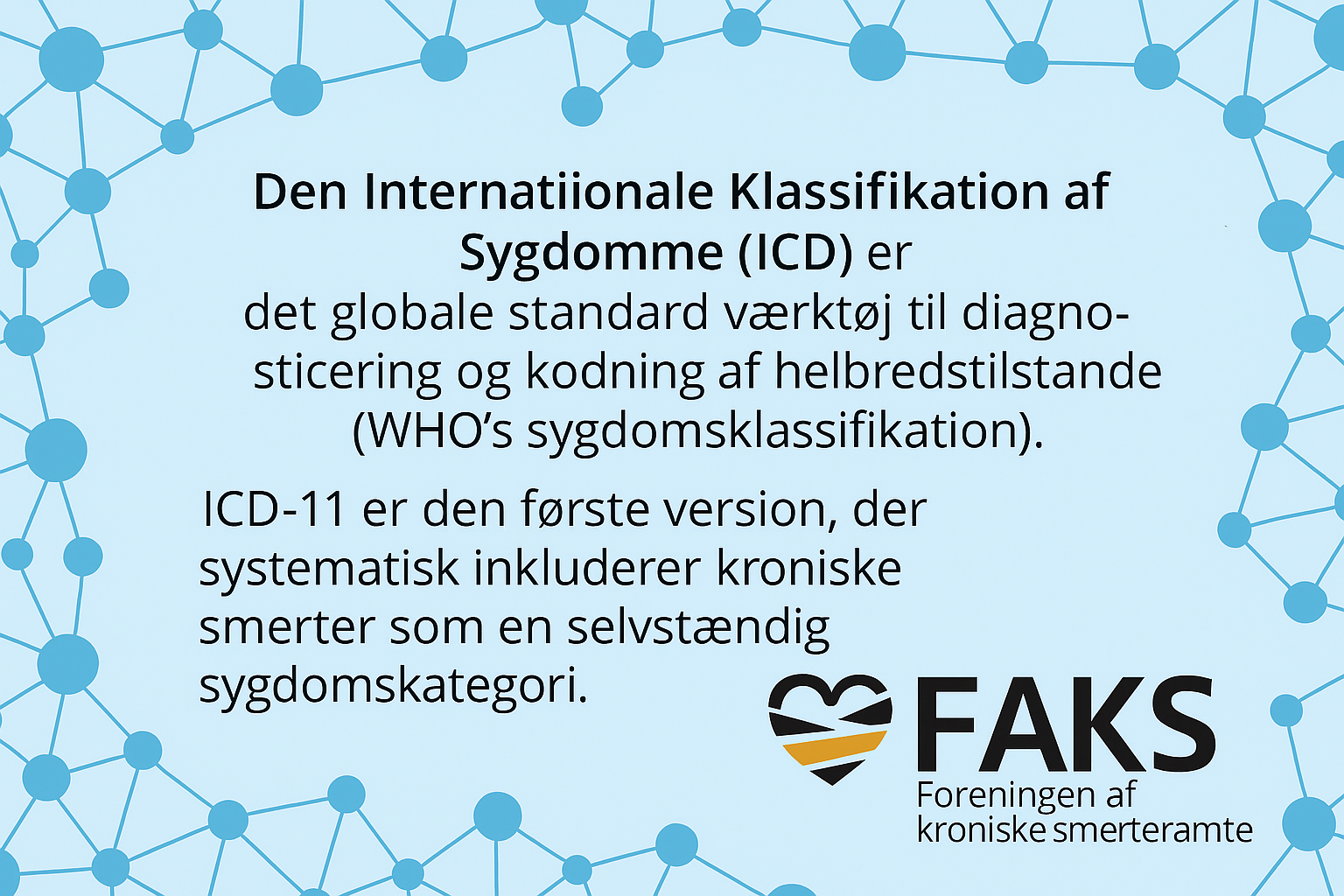 ICD-11 med FAKS logo dansk