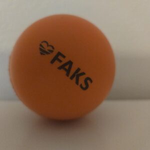 blød-gummi-bold-orange-FAKS-logo