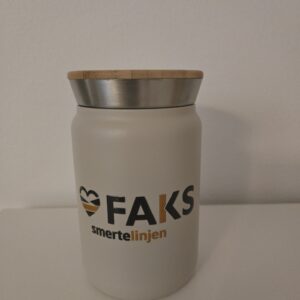 Krus med FAKS logo