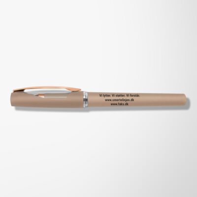 Kuglepen med logo - farve dune