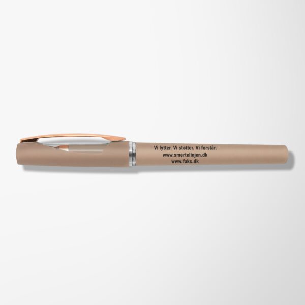 Kuglepen med logo - farve dune
