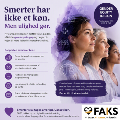 ulighed i smertebehandling inkl. FAKS logo