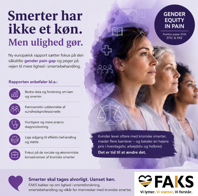 ulighed i smertebehandling inkl. FAKS logo