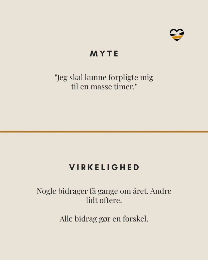 frivillig - myte 1