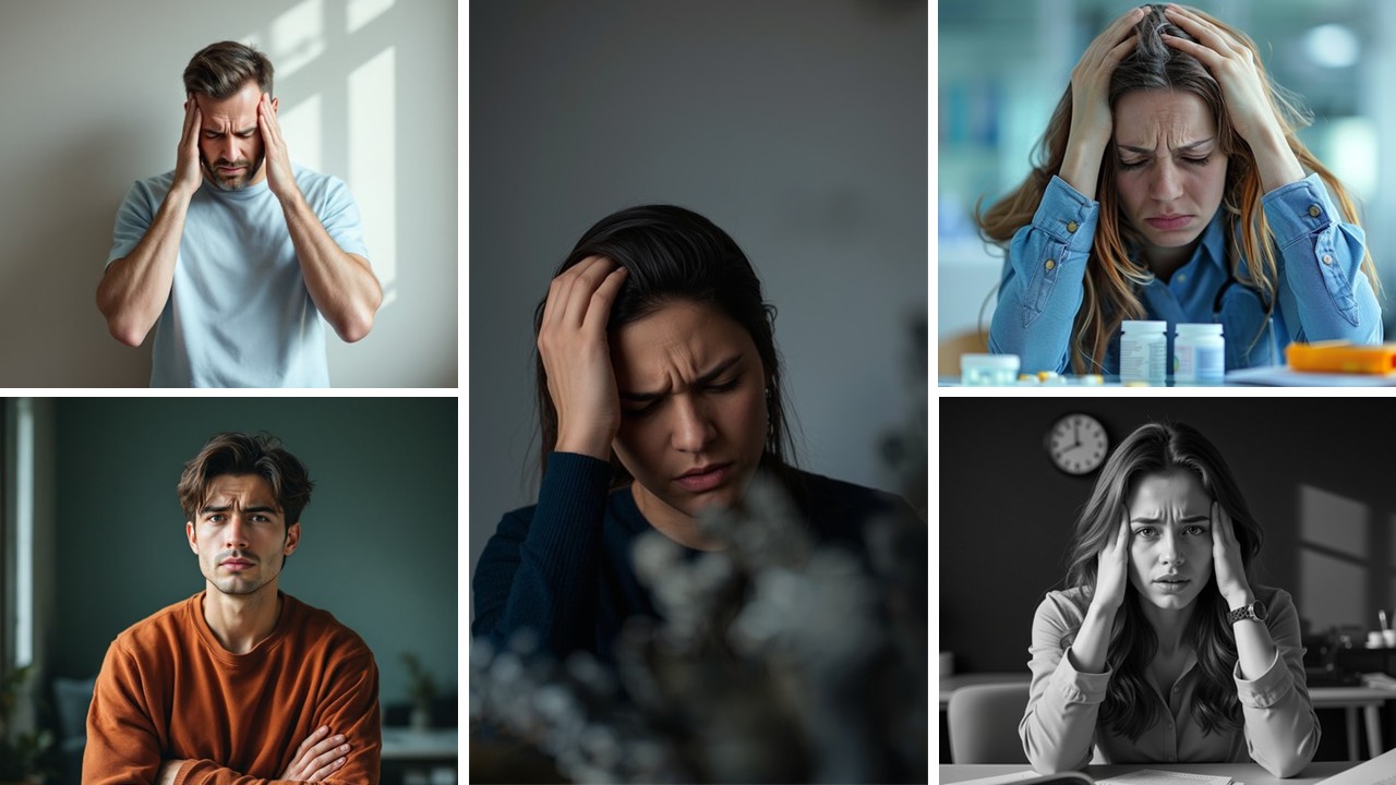 FAKS - Beskæftigelse og kroniske smerter - 2026 - billeder af personer med smerter - stockcake images